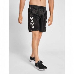 Hummel Core Xk Poly Coach Shorts Herre Svarte | 058239-319