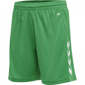 Hummel Core Xk Poly Shorts Barn Grønn | 622504-283