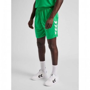 Hummel Core Xk Poly Shorts Herre Grønn | 677671-114