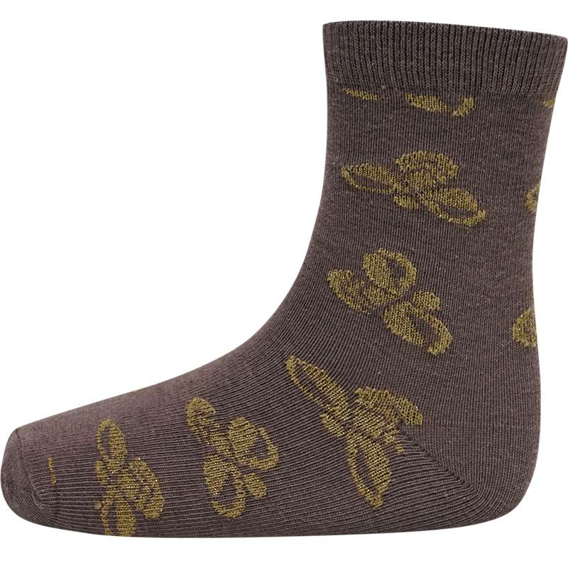 Hummel Alfie 3-pack Sokker Barn Brune | 276310-079