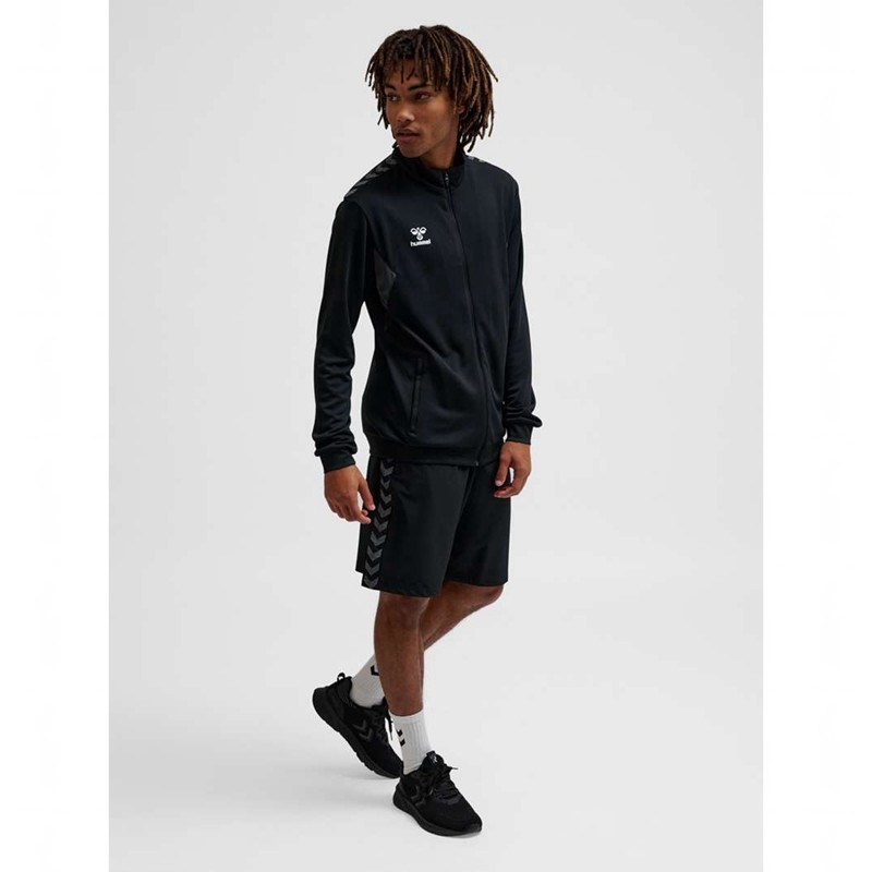 Hummel Authentic Pl Zip Jakker Herre Svarte | 145554-402