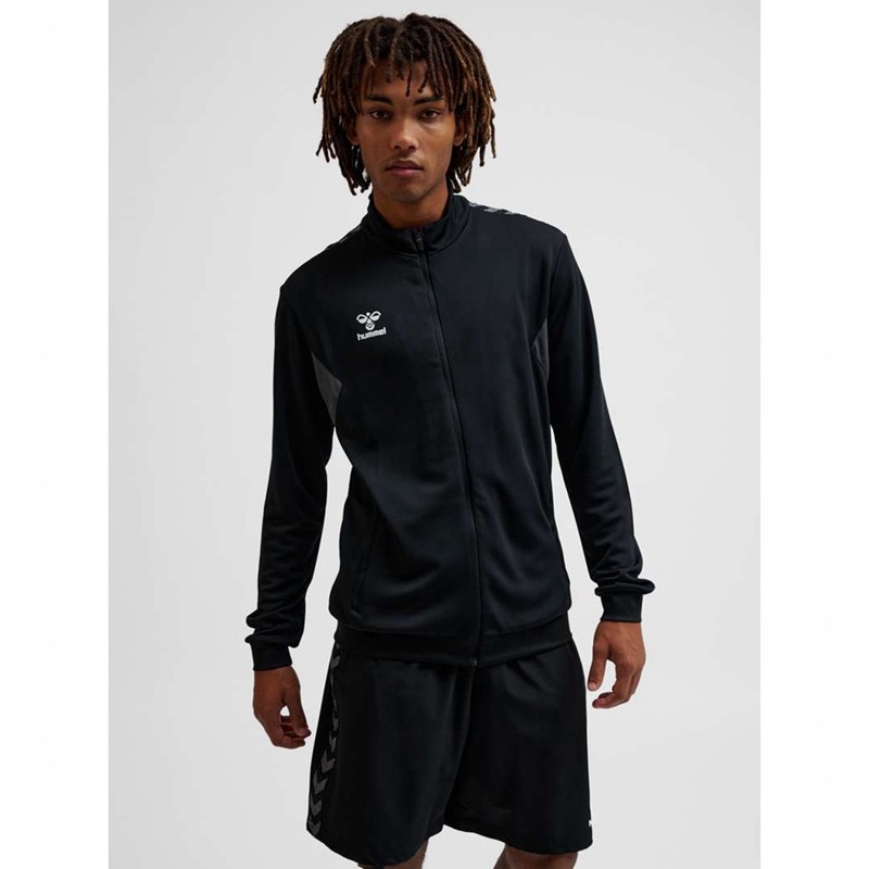 Hummel Authentic Pl Zip Jakker Herre Svarte | 145554-402