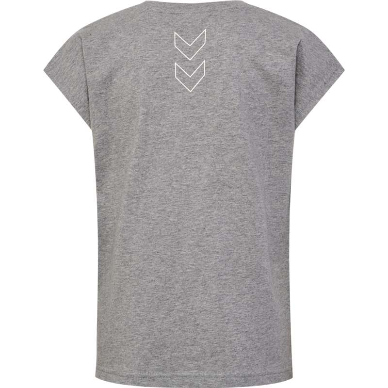 Hummel Boxline S/S 2 Pk T-skjorte Barn Grå | 291811-490