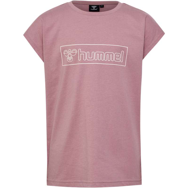 Hummel Boxline S/S 2 Pk T-skjorte Barn Grå | 291811-490