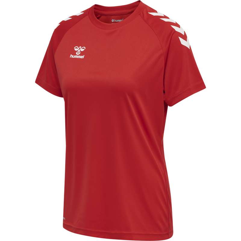 Hummel Core Xk Core Poly S/S T-skjorte Dame Rød | 749699-098