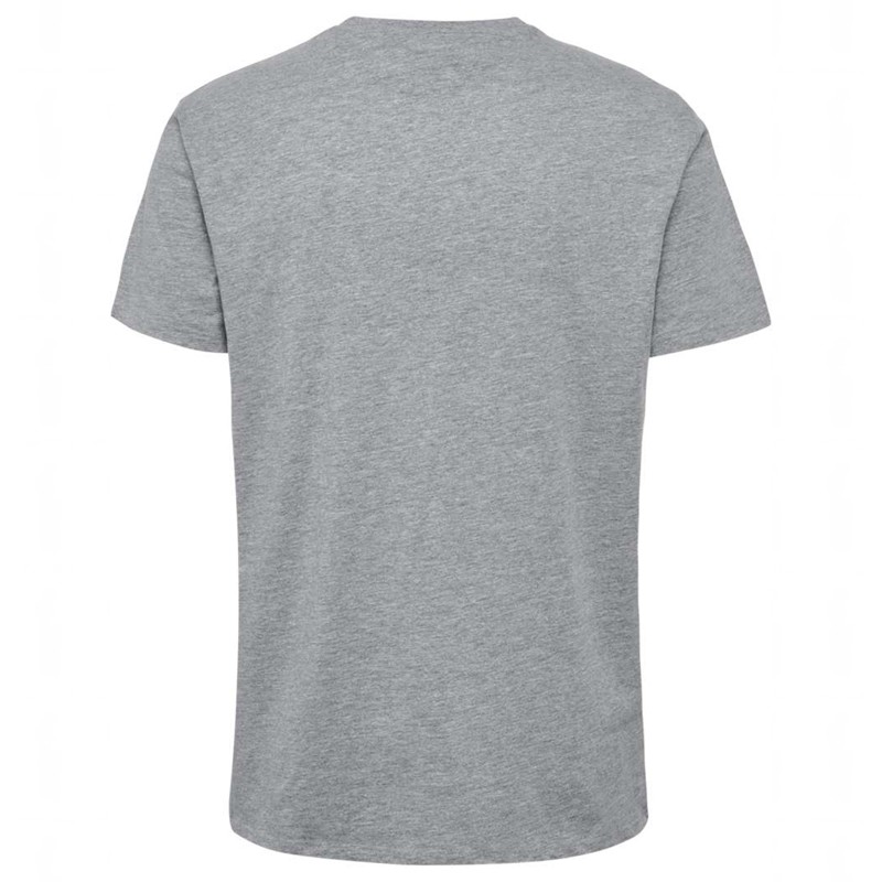 Hummel Go 2.0 Logo S/S T-skjorte Herre Grå | 731906-516