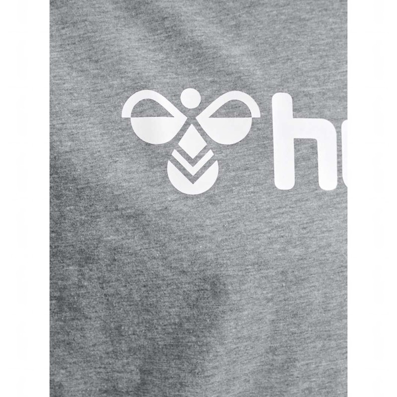 Hummel Go 2.0 Logo S/S T-skjorte Herre Grå | 731906-516