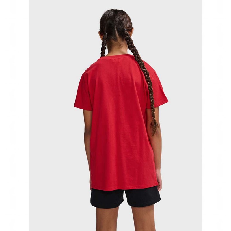 Hummel Go 2.0 S/S T-skjorte Barn Rød | 947588-275