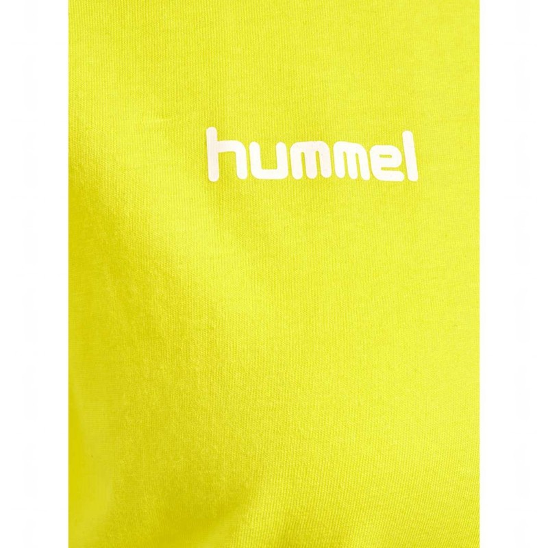 Hummel Go Cotton S/S T-skjorte Dame Gul | 460139-979