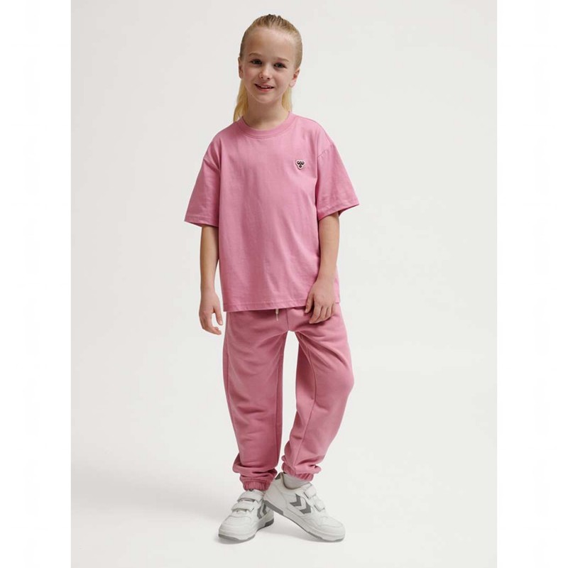 Hummel Jr Loose S/S Bee T-skjorte Barn Rosa | 655968-286