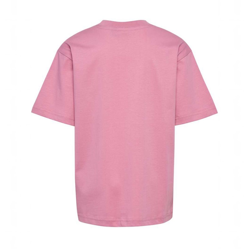 Hummel Jr Loose S/S Bee T-skjorte Barn Rosa | 655968-286