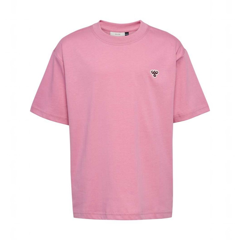 Hummel Jr Loose S/S Bee T-skjorte Barn Rosa | 655968-286
