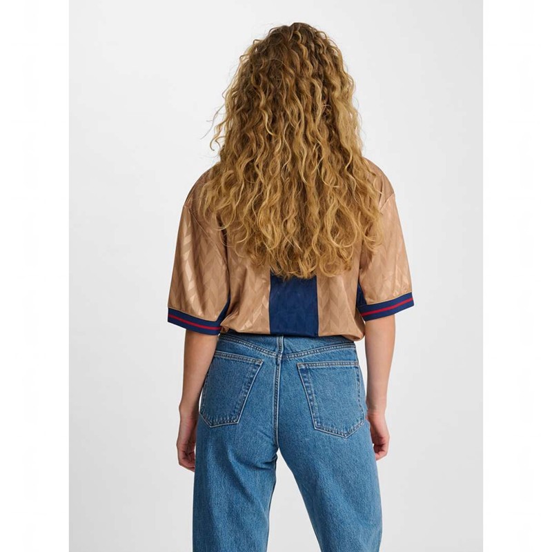 Hummel Loose Fb S/S Jersey Dame Gull | 510975-116