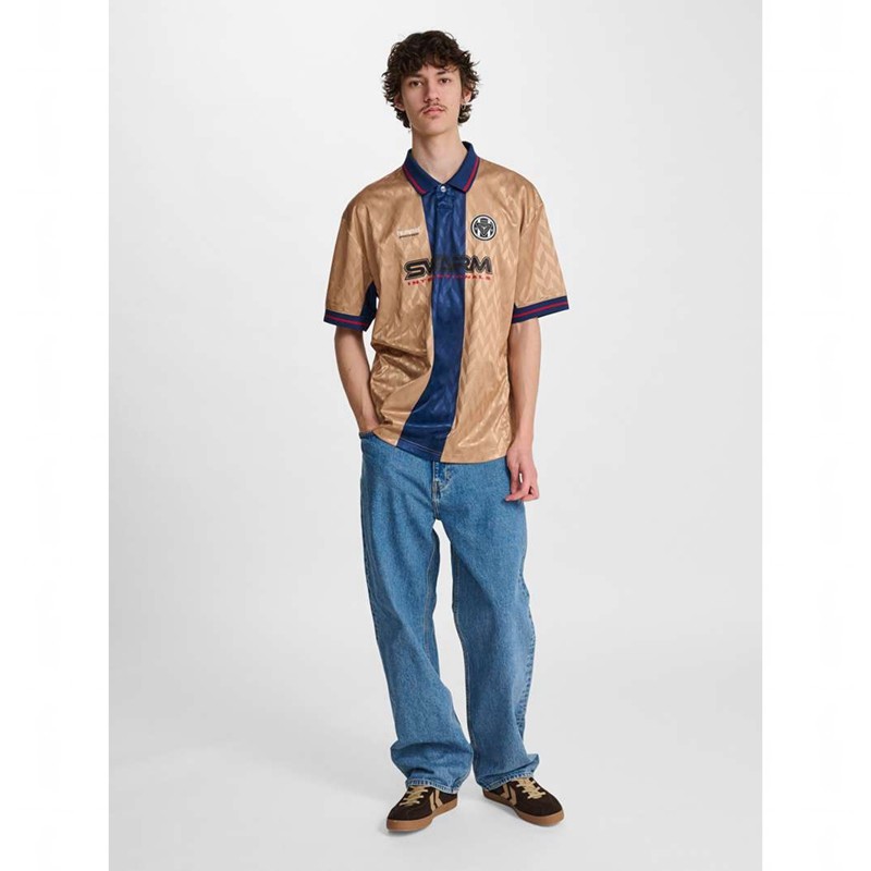 Hummel Loose Fb S/S Jersey Dame Gull | 510975-116