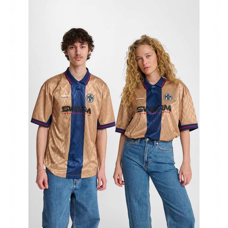Hummel Loose Fb S/S Jersey Dame Gull | 510975-116