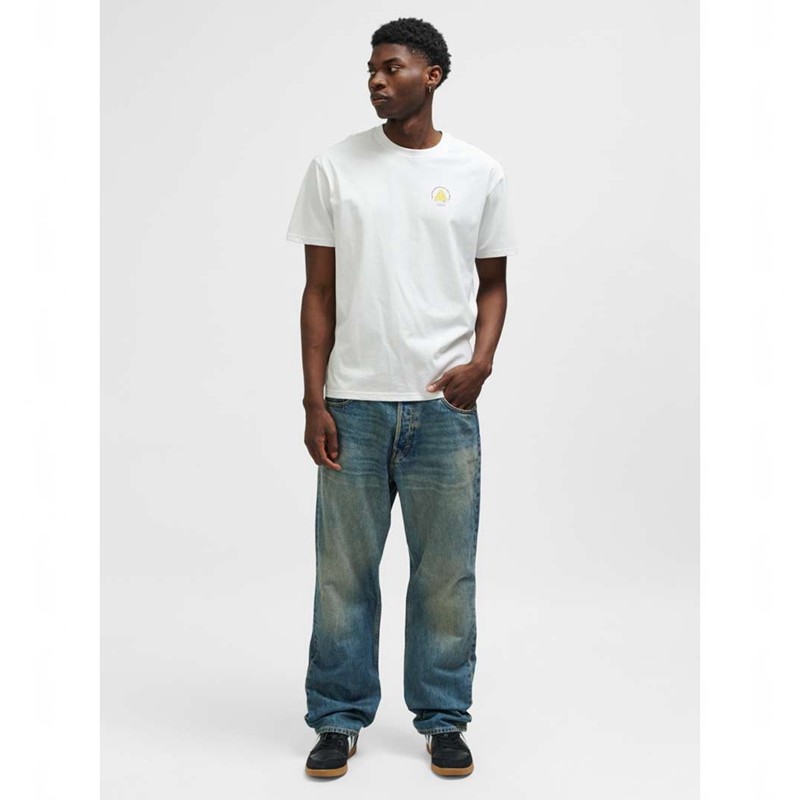 Hummel Loose S/S Call Us T-skjorte Herre Hvite | 806802-178
