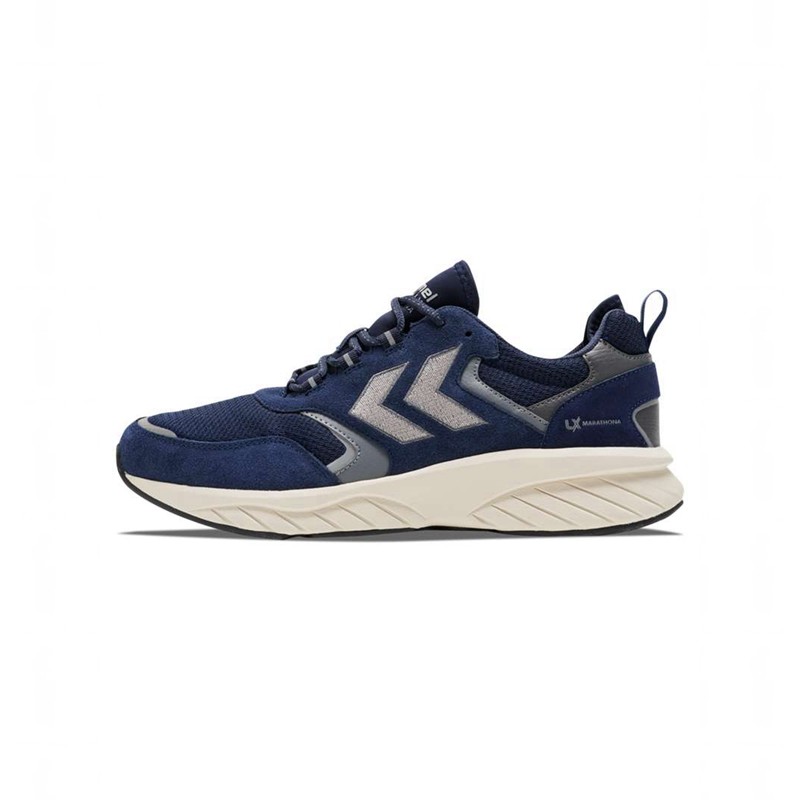 Hummel Marathona Reach Lx Sneakers Herre Marineblå | 544931-281