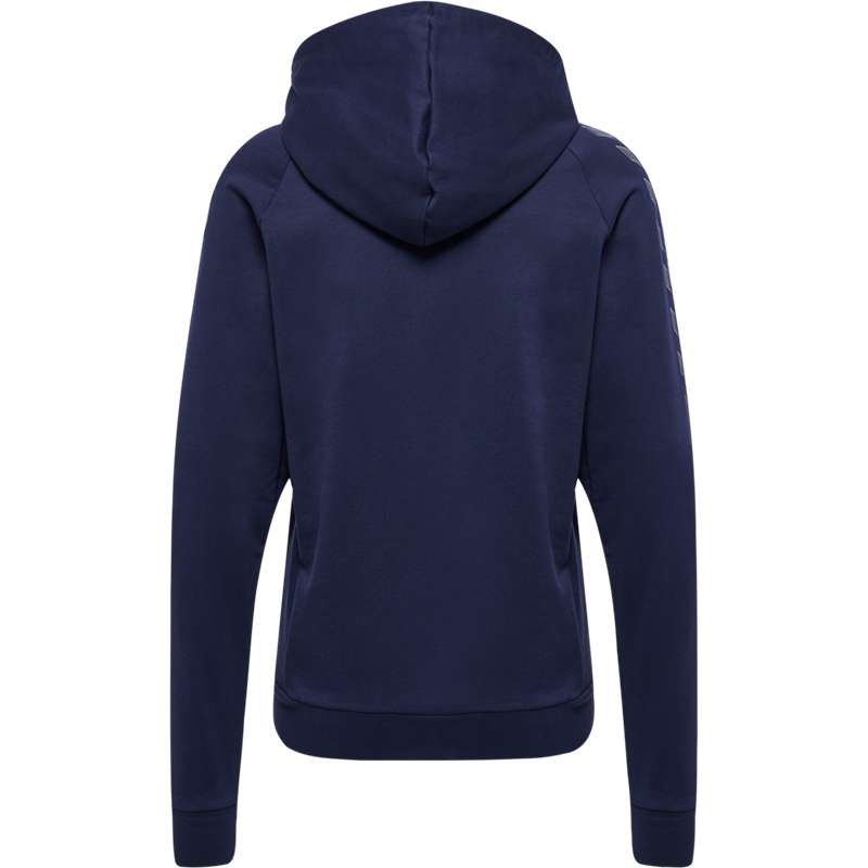 Hummel Move Grid Cotton Hettegenser Dame Marineblå | 439440-836