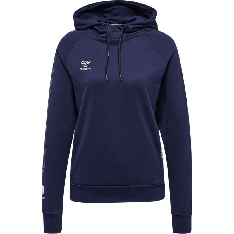 Hummel Move Grid Cotton Hettegenser Dame Marineblå | 439440-836