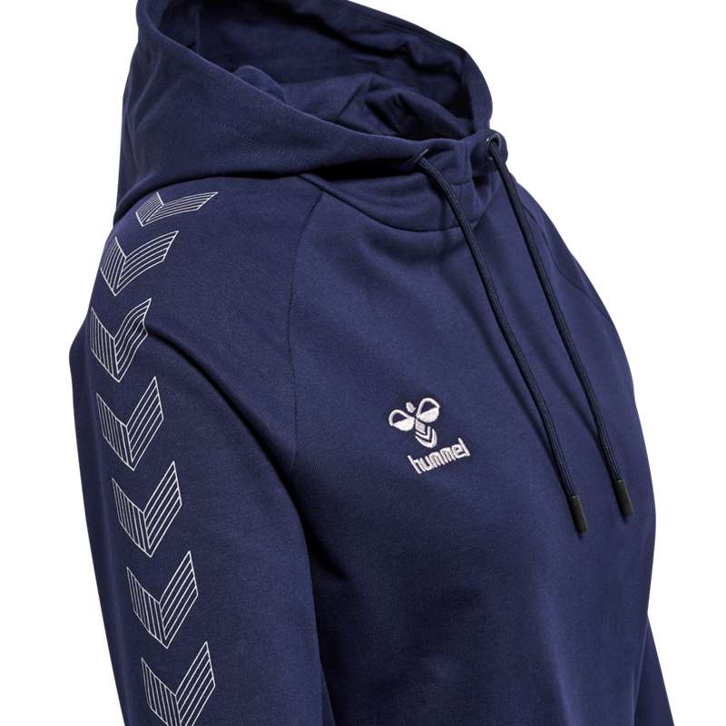 Hummel Move Grid Cotton Hettegenser Dame Marineblå | 439440-836
