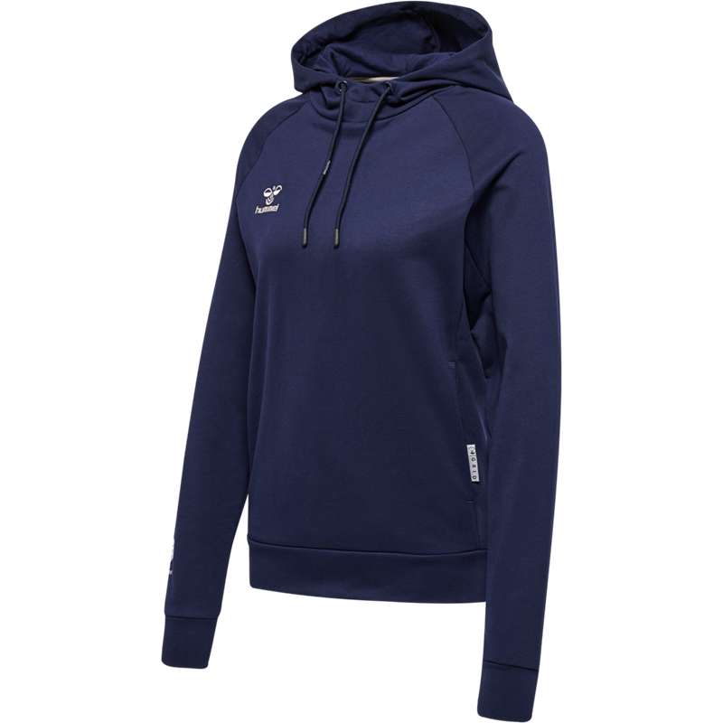 Hummel Move Grid Cotton Hettegenser Dame Marineblå | 439440-836