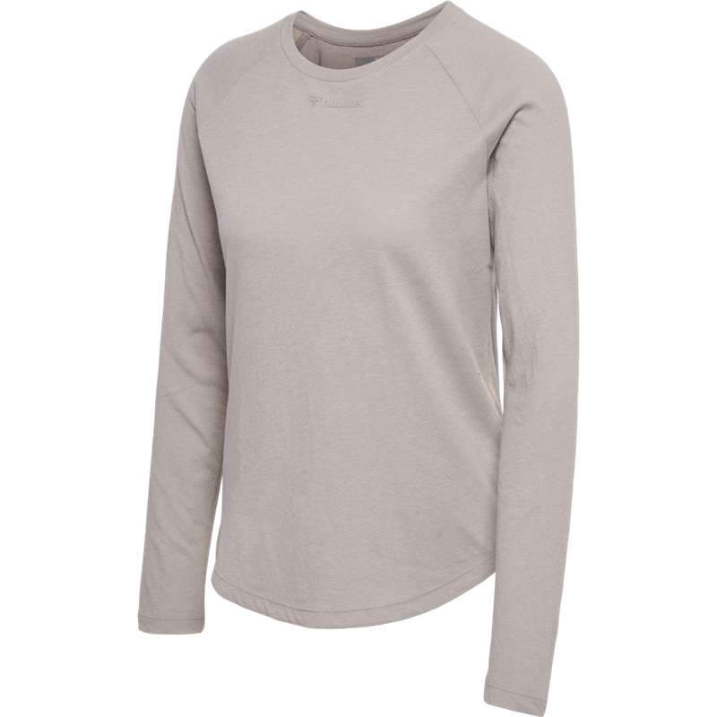 Hummel Mt Vanja L/S T-skjorte Dame Grå | 794518-467