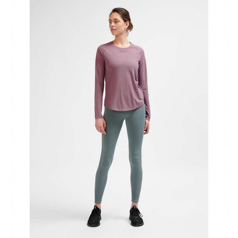 Hummel Mt Vanja L/S T-skjorte Dame Rosa | 037205-791