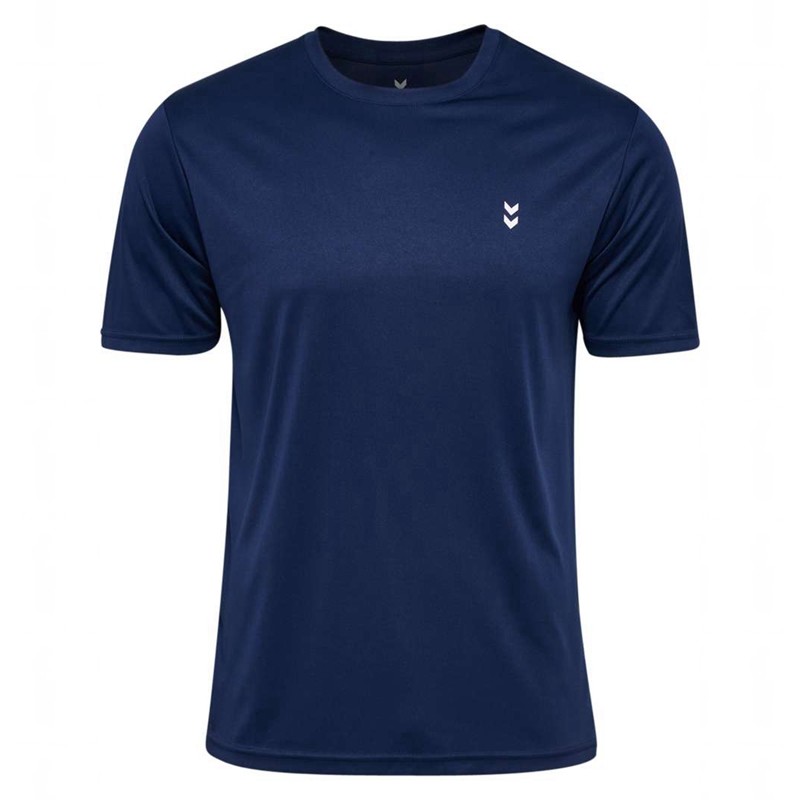 Hummel Pulse Training S/S T-skjorte Herre Marineblå | 261590-178