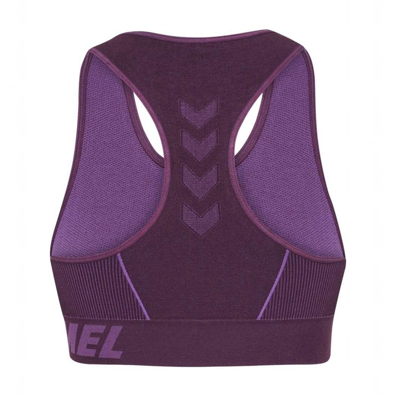 Hummel Te Christel Seamless Top Jakker Dame Lilla | 431595-816