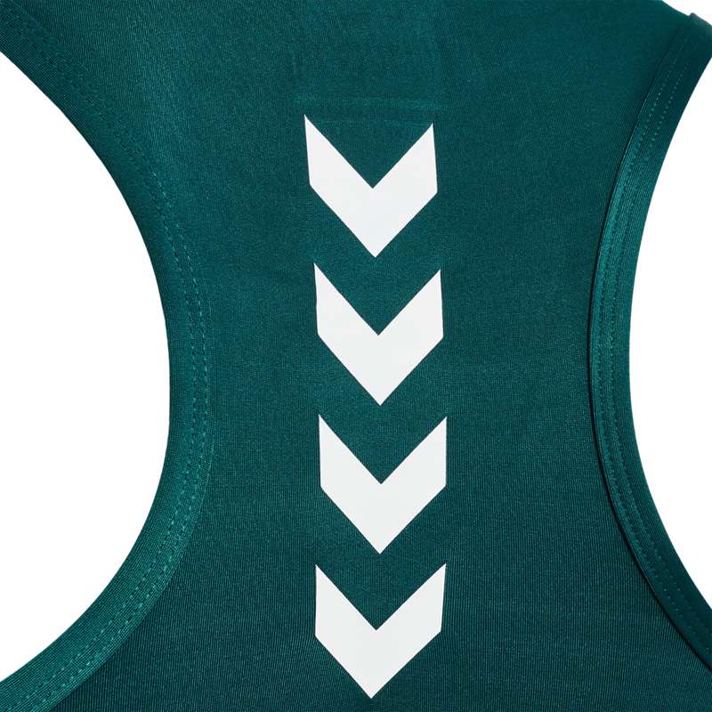 Hummel Te Curvy Plus Sports BH Dame Grønn | 580659-478