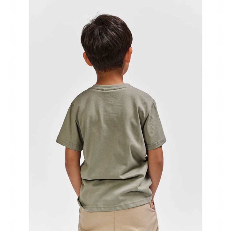 Hummel Tres S/S T-skjorte Barn Grå | 800142-519